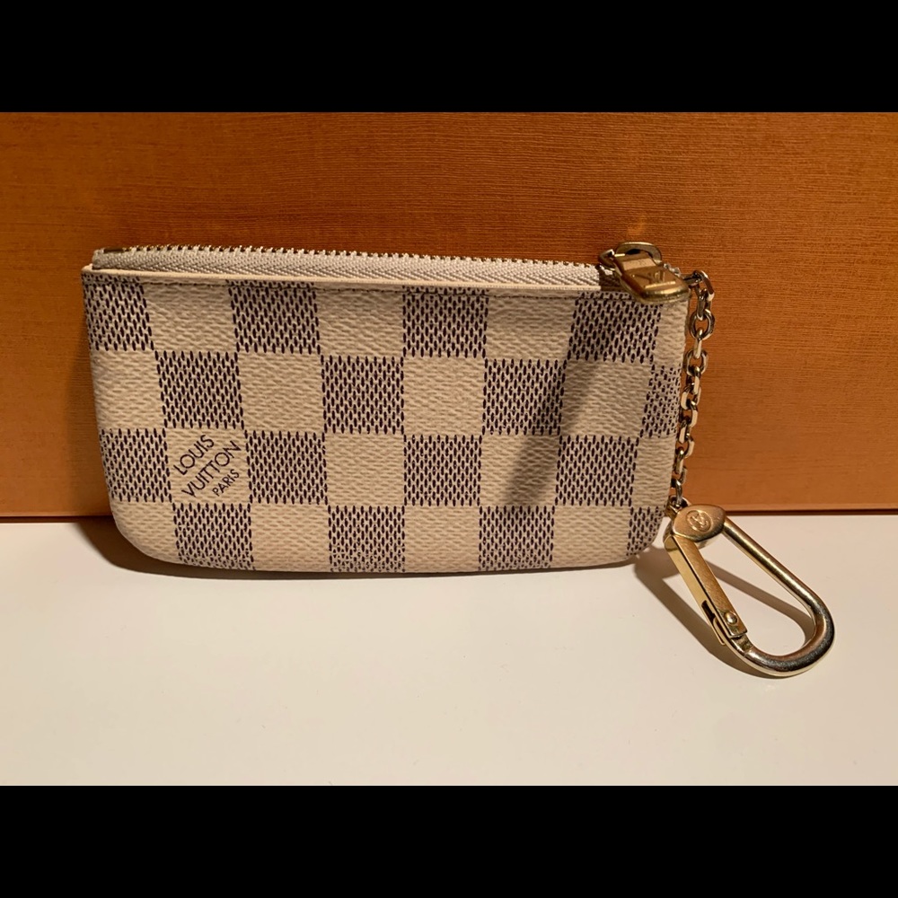 Louis Vuitton Damier Azur key pouch